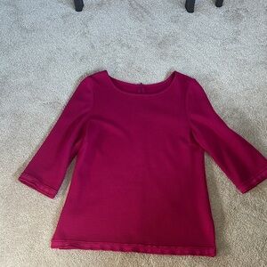 St. John Fuchsia Blouse